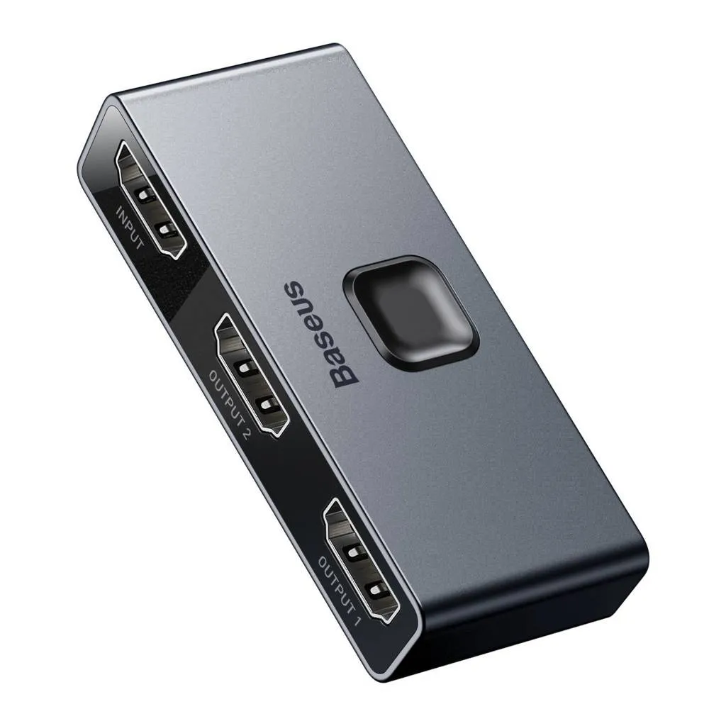 Comutator HDMI Baseus Matrix bidirectional cu 2 porturi HDMI