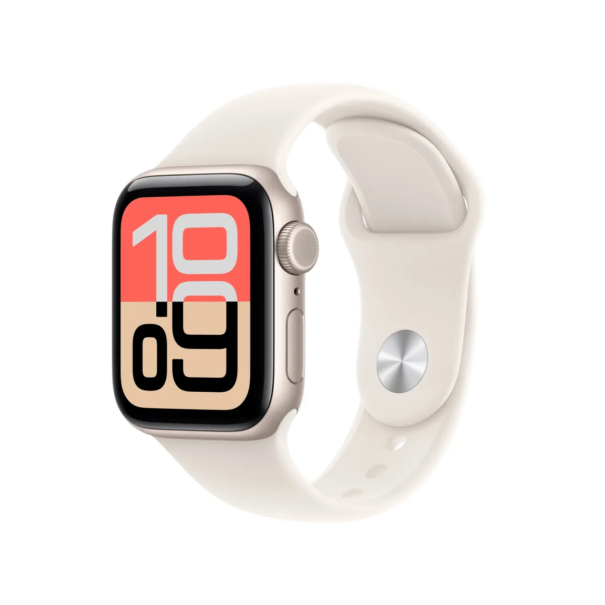 Apple Watch SE 3 40mm negru spațial cu ecran Retina și GPS