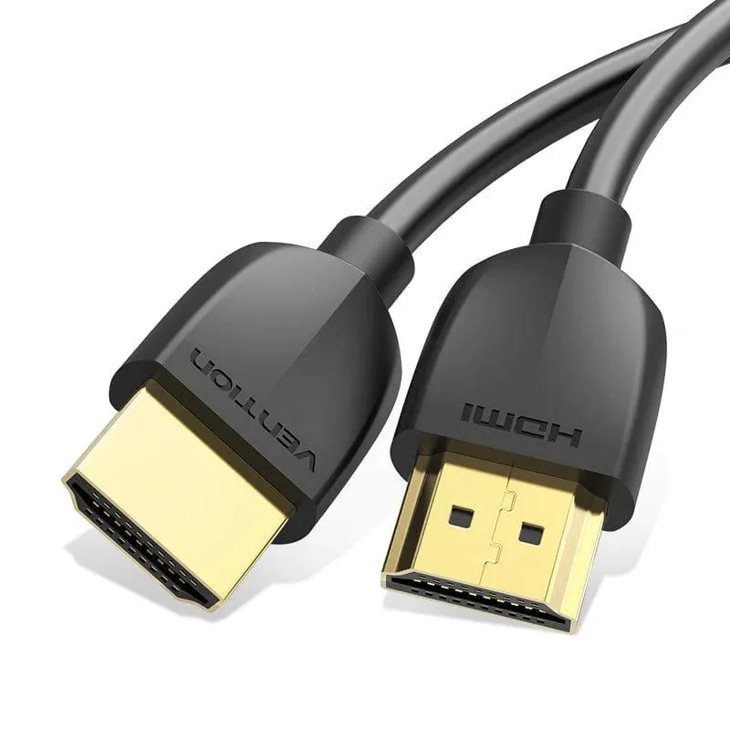 Cablu HDMI Vention 3m negru cu suport 4K la 60Hz