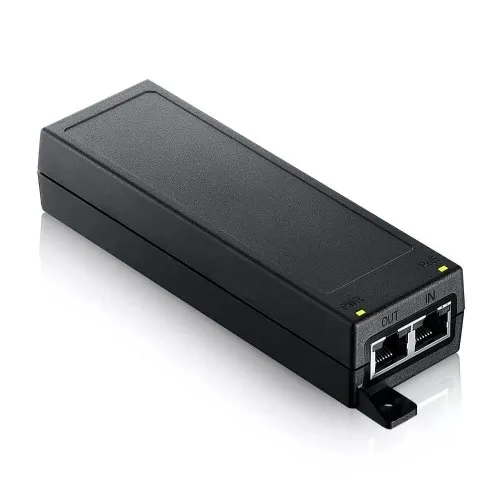 Switch PoE ZyXel cu 2 porturi Gigabit 2500 și carcasă din plastic