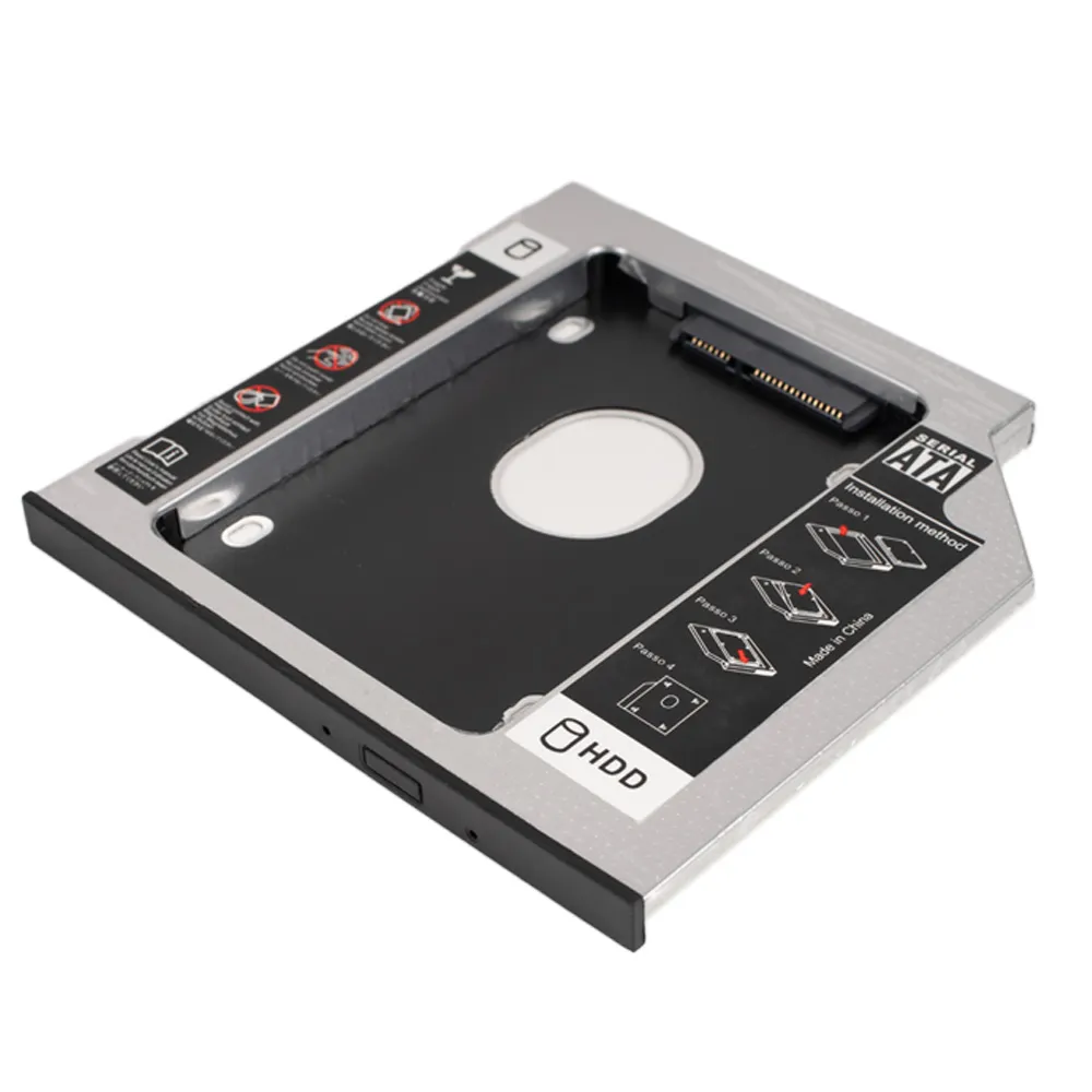 Caddy SATA metalic adaptor 5.25 la 2.5 inch pentru SSD
