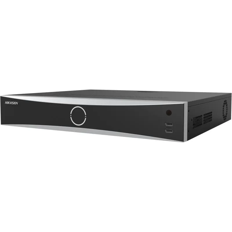 NVR Hikvision 32 canale 4K cu AcuSens și 4 SATA