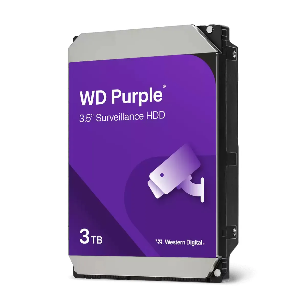 Hard disk WD Purple 3TB pentru sisteme DVR și NVR de supraveghere