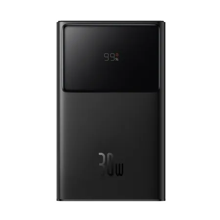 Baterie externă Baseus Star-Lord 10000mAh neagră cu display digital
