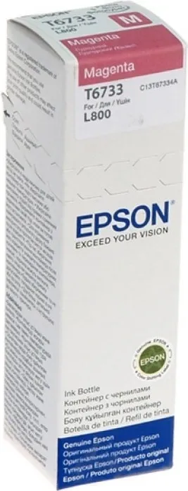Cartus cerneală magenta original Epson T6733 pentru imprimanta L800
