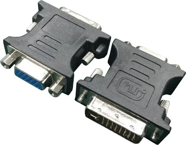 Adaptor video DVI-I DL la VGA Gembird negru