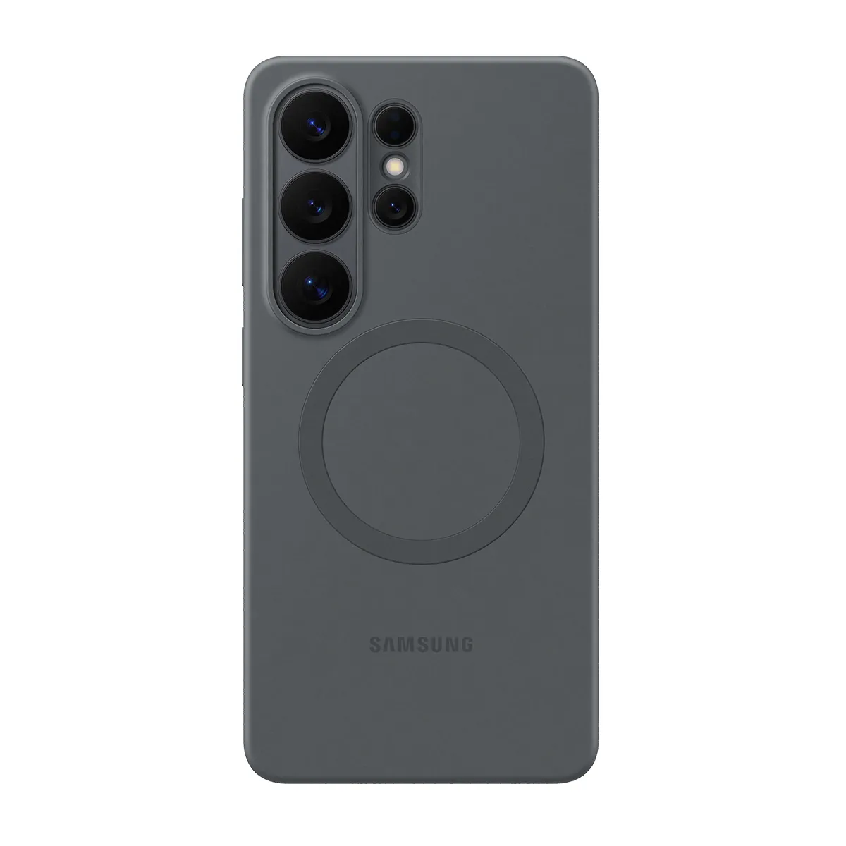 Husă Samsung Galaxy S26 Ultra silicon negru cu magnet