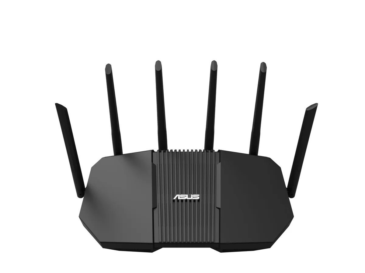 Router Asus RT-BE90U WiFi 7 cu trei benzi frecvență și porturi 2.5G