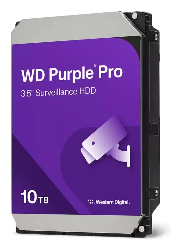 Hard disk WD Purple 10TB 3.5 inchi SATA pentru supraveghere