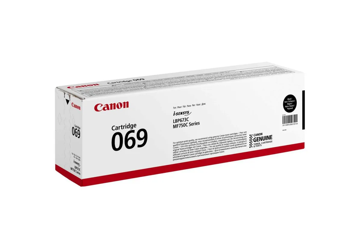Cartus toner original Canon CRG-069BK negru pentru imprimante laser