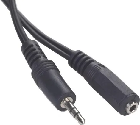 Cablu audio prelungitor stereo Gembird 5m cu conectori auriti