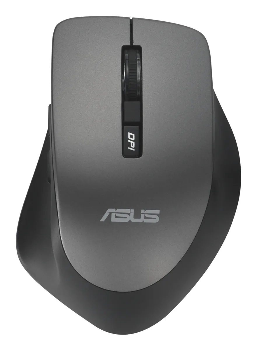 Maus wireless Asus WT425 gri cu senzor optic