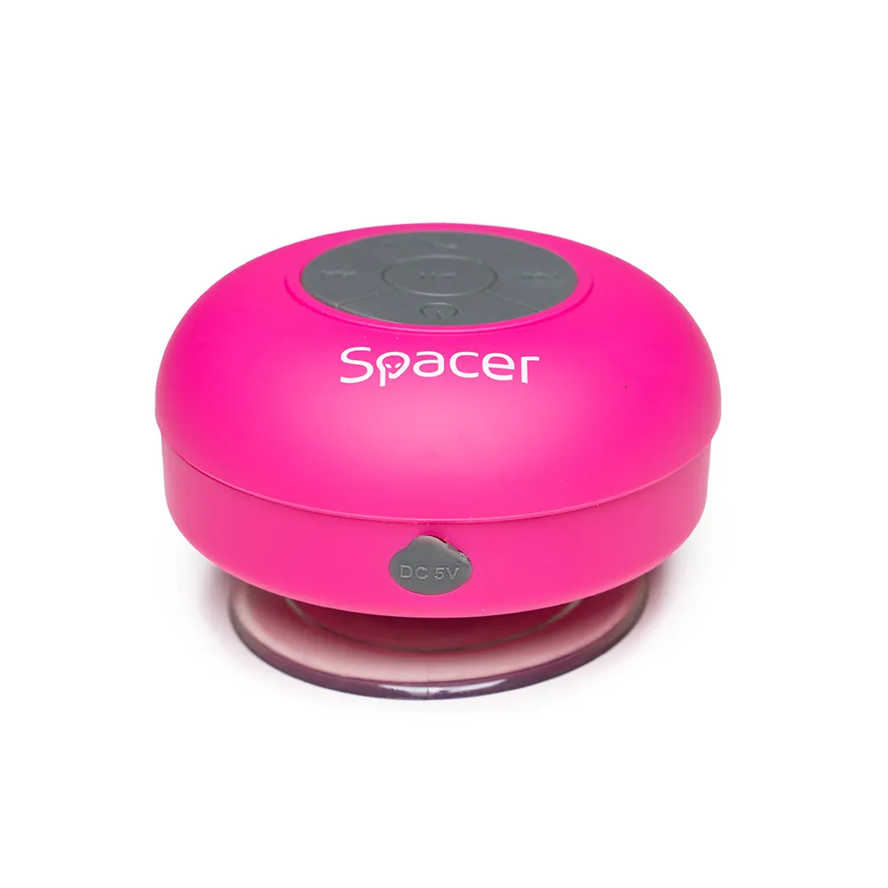 Boxă Bluetooth portabilă Spacer Ducky 3W roz