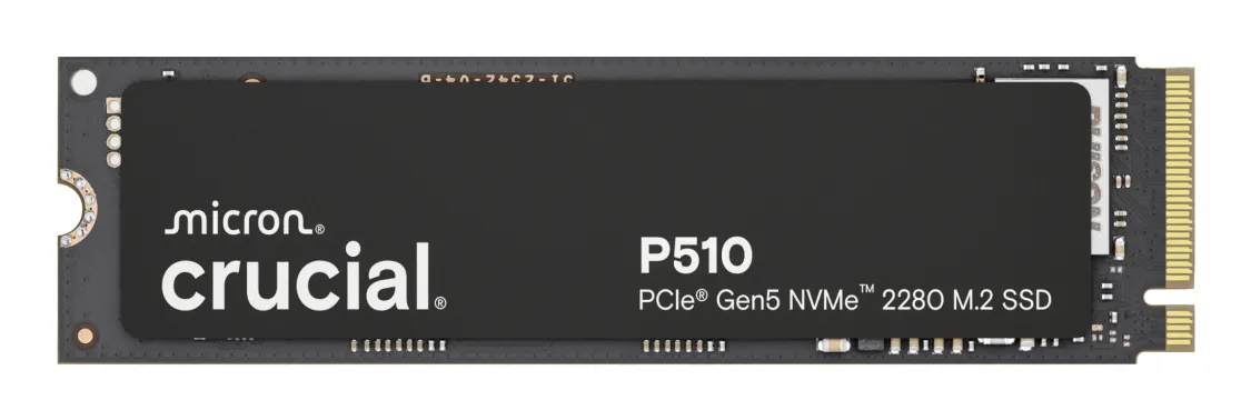SSD Crucial P510 2TB negru M.2 2280 PCIe Gen5 NVMe
