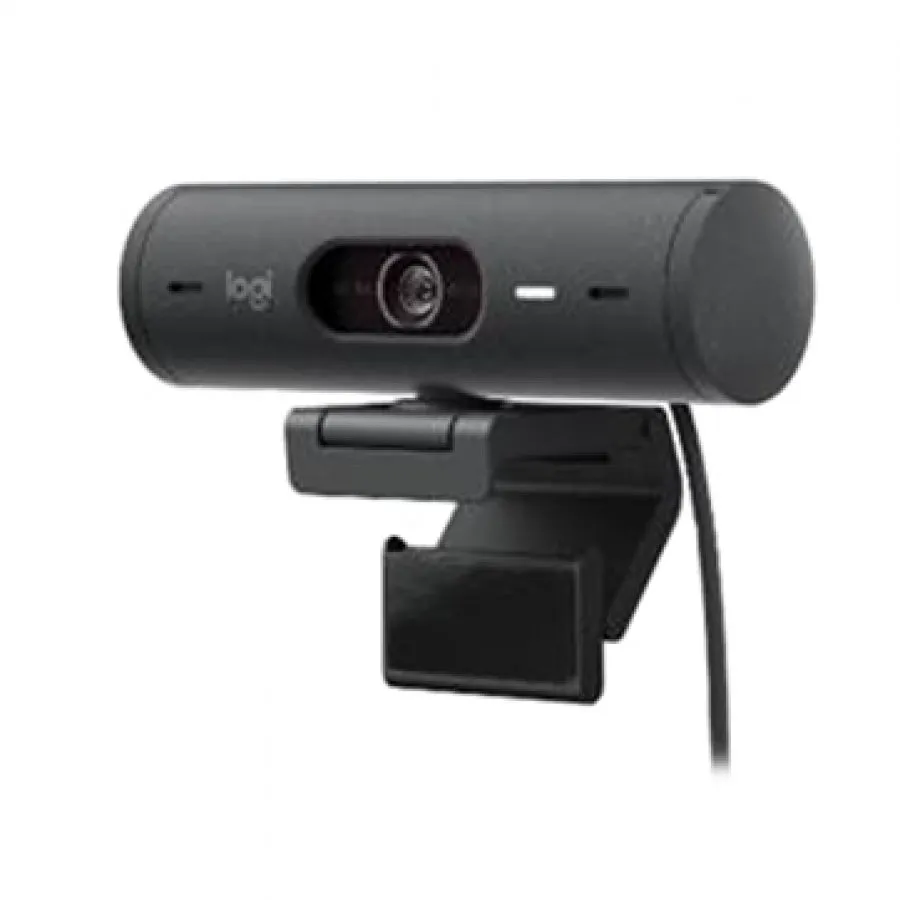 Cameră web Logitech Brio 500 negru grafit cu microfon integrat