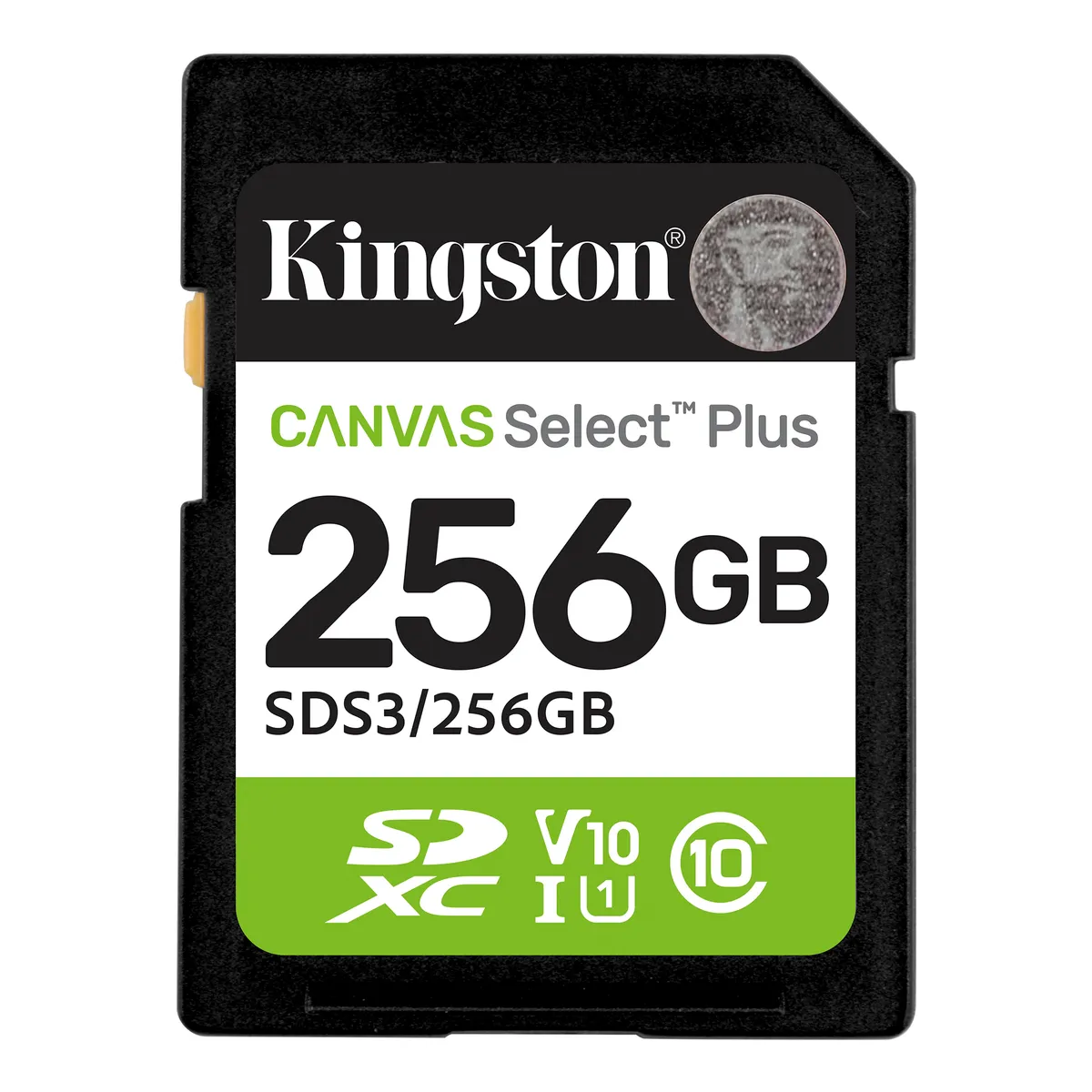 Card SDXC Kingston SELECT PLUS 256GB pentru stocare date