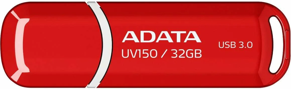 Stick USB 3.2 ADATA 32 GB roșu cu capac protector