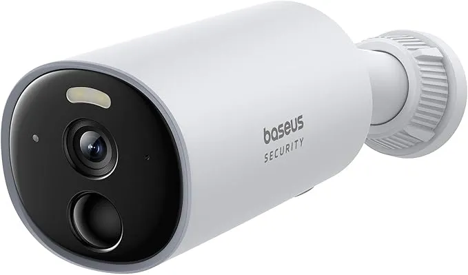 Cameră IP exterior Baseus B1 2K cu baterie lungă și unghi 145 grade