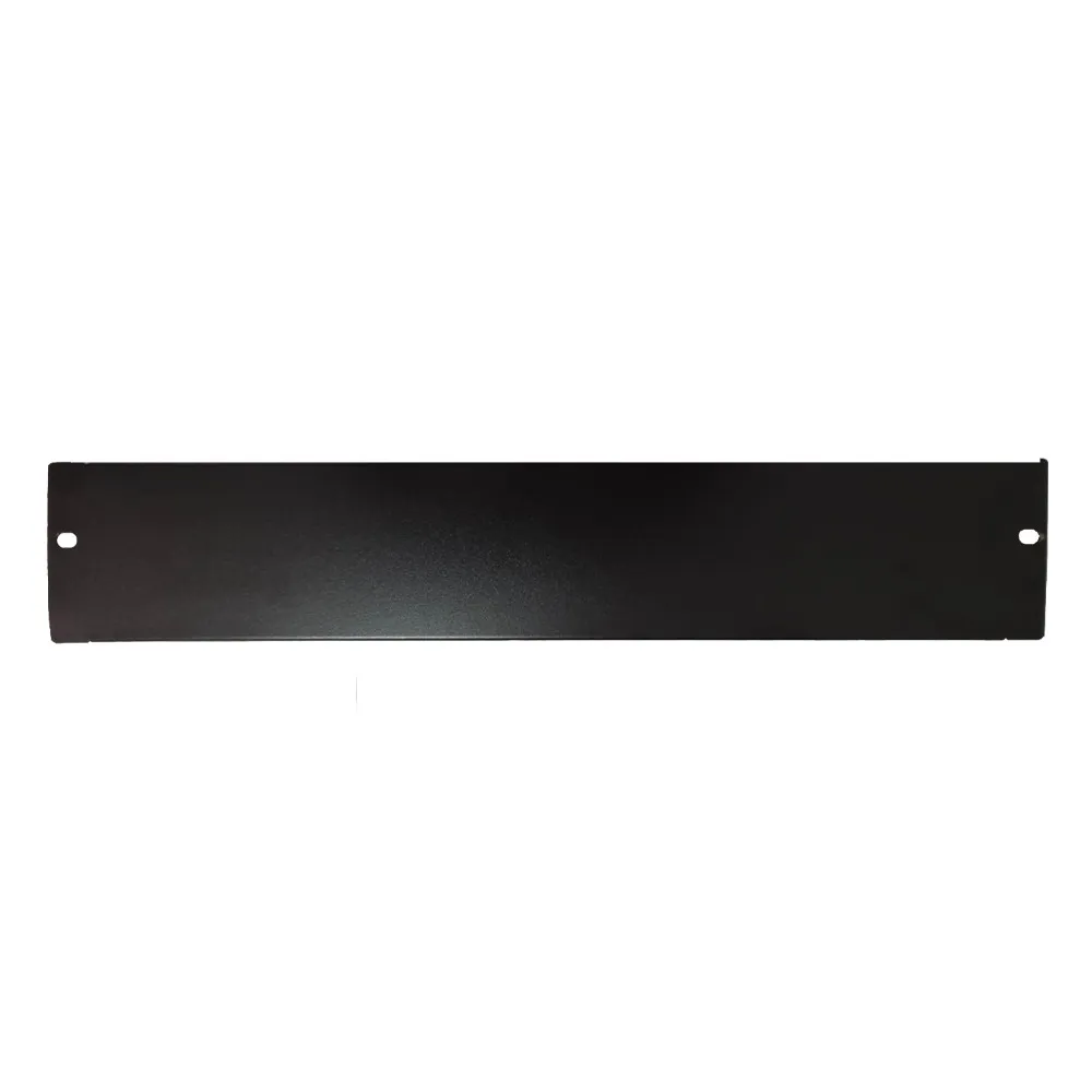 Panou gestionare cabluri SPACER 19 inch 2U negru pentru rack