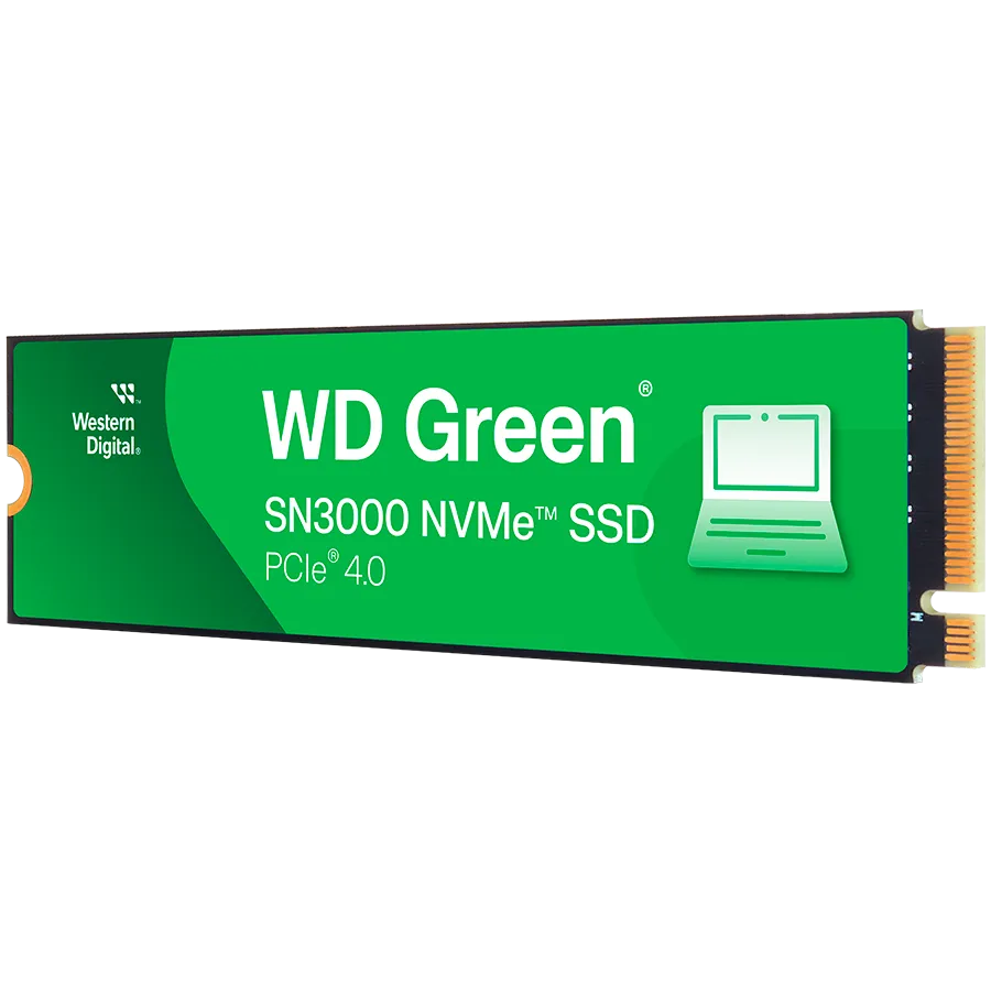 SSD WD Green SN3000 2TB M.2 NVMe PCIe Gen4 negru