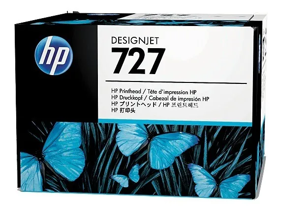 Cap printare original HP 727 negru pentru DesignJet