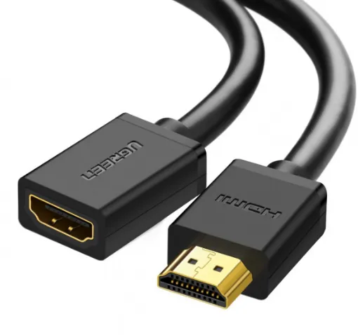 Cablu HDMI prelungitor Ugreen HD107 negru 3 metri 4K