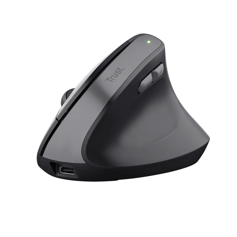 Maus ergonomic wireless Trust Bayo II negru