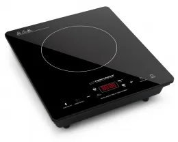 Plită cu inducție Esperanza Vesuvius 2000W negru, design modern