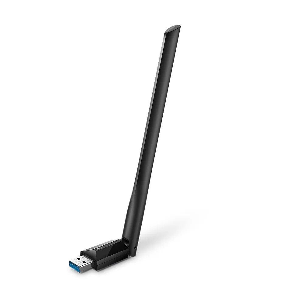 Adaptor wireless TP-Link AC1300 Archer T3U Plus cu antenă externă și port USB 3.0
