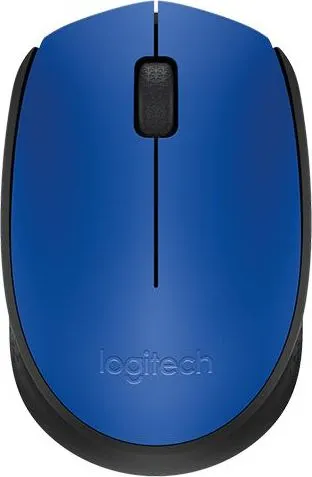Mouse wireless Logitech M171 albastru cu receptor 2.4GHz