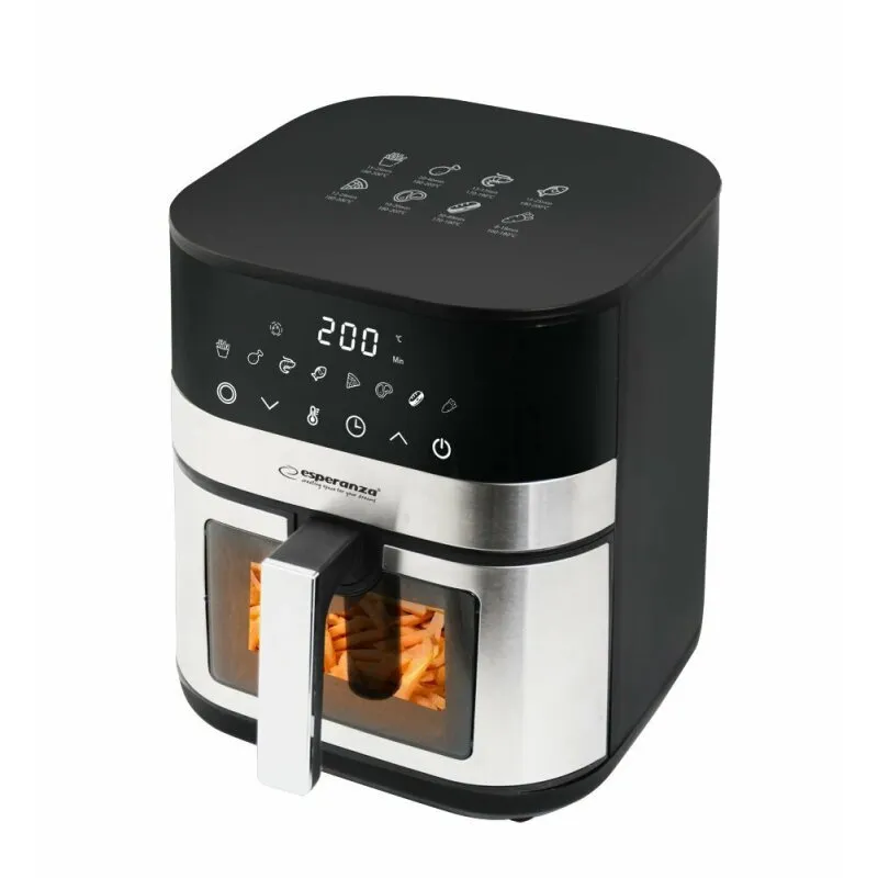 Friteuza cu aer cald Esperanza 5L 1400W culoare negru