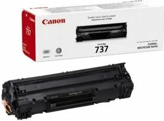 Toner original Canon CRG-737 black pentru imprimante Canon