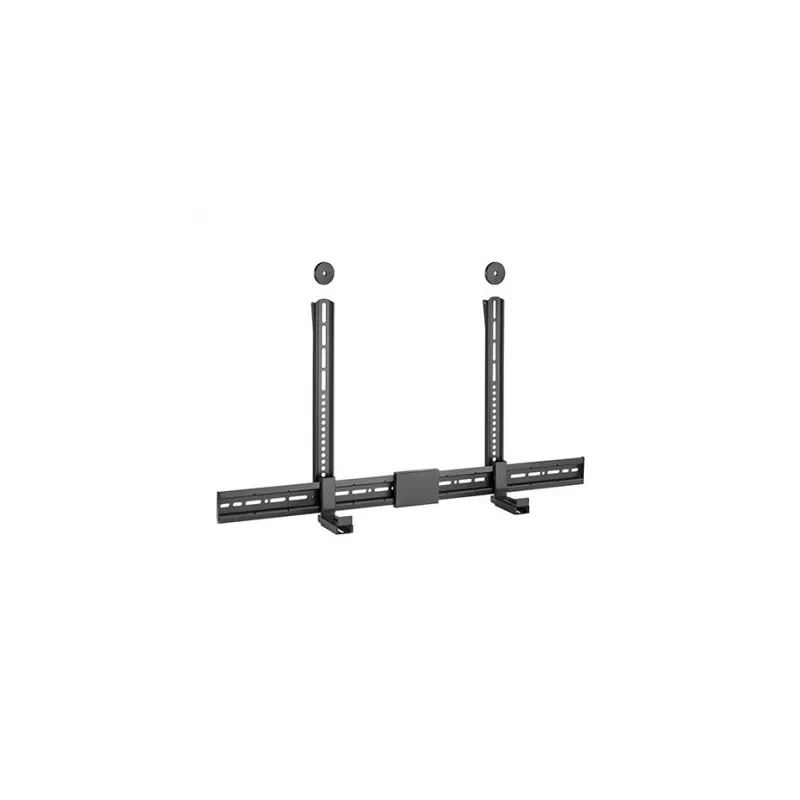 Suport universal pentru soundbar cu braț reglabil și design negru