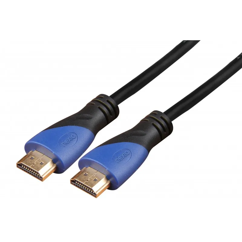 Cablu HDMI 20 metri negru Nexio cu contacte aurite