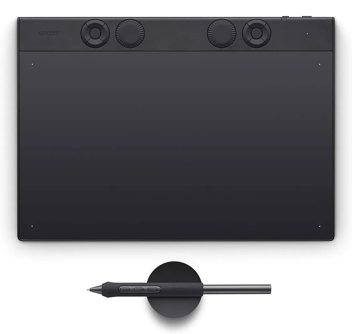 Tablă grafică Wacom Intuos Pro M 2025 cu stylus și inel ExpressKey
