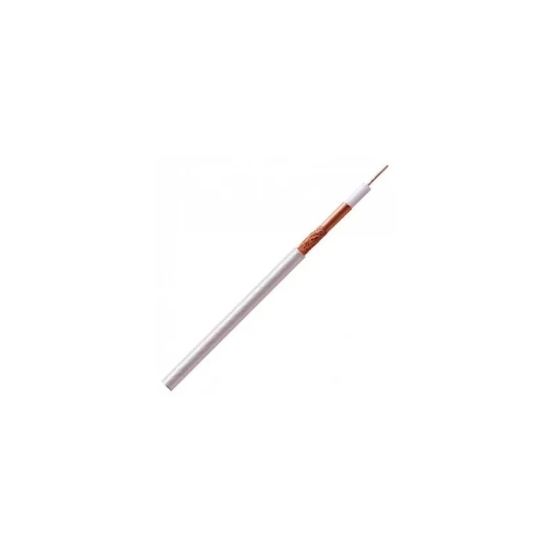 Cablu coaxial RG6 SAT 75 ohm Emtex 100 metri pentru antenă TV