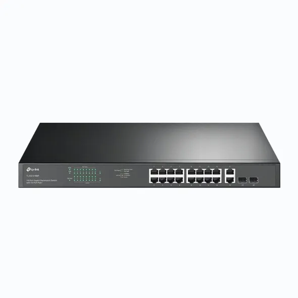 Switch TP-Link TL-SG1218MP 16 porturi Gigabit POE+ carcasă metalică