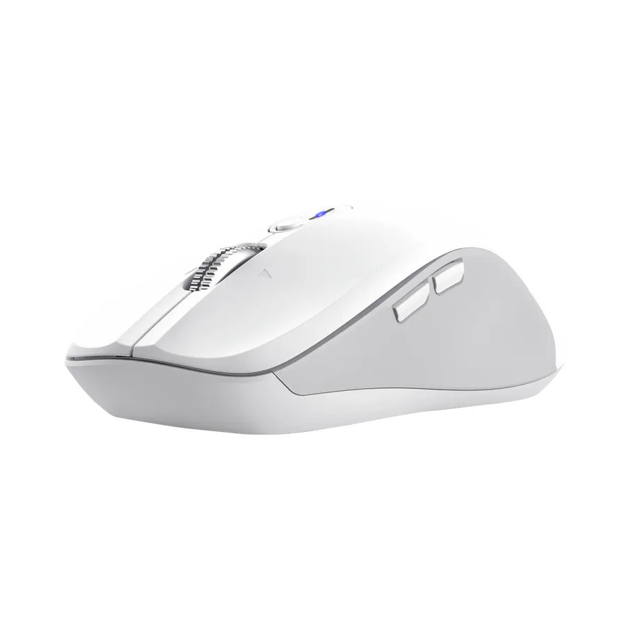 Mouse wireless Trust Ferro Hyperscroll alb cu scroll infinit