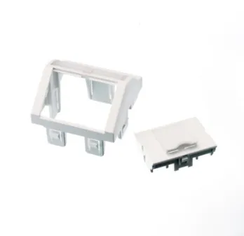 Modul unghiular alb 45x45 cu port Snap-In LANmark Nexans