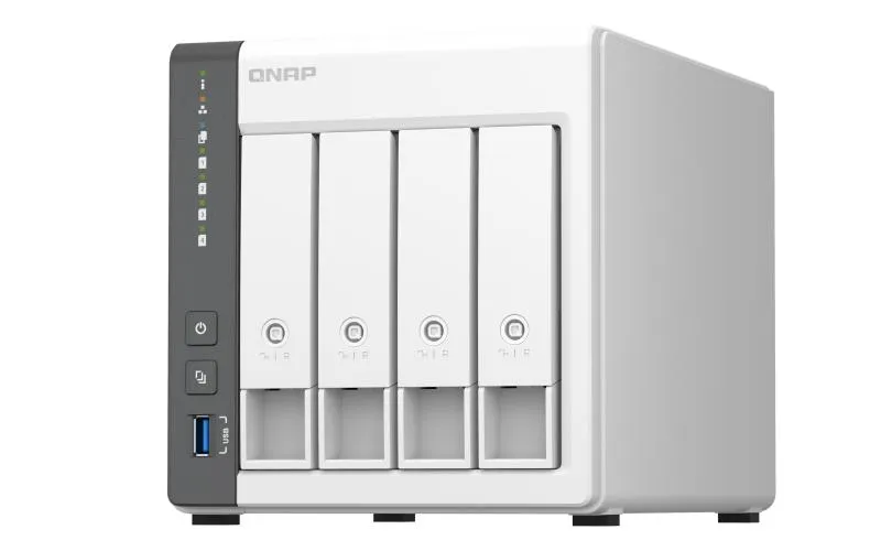 NAS QNAP TS-433 tower stocare rețea 4 bay negru