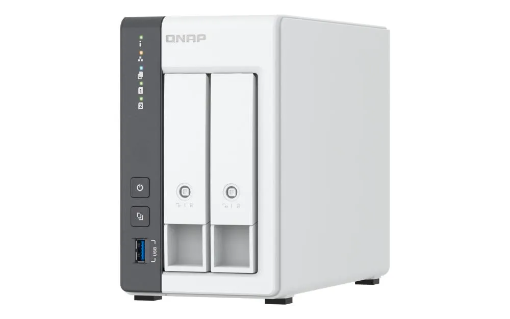 NAS QNAP TS-216G 2 bay server stocare rețea complet