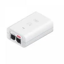Adaptor POE Ubiquiti 24V 30W alb pentru alimentare rețea