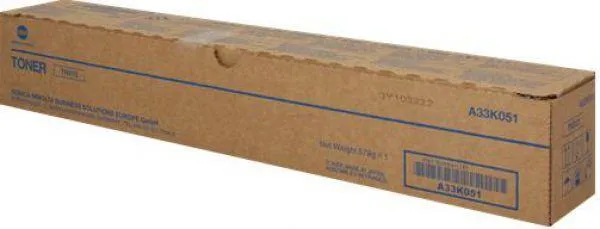 Toner original Konica-Minolta A33K051 negru pentru Bizhub 454 și 554