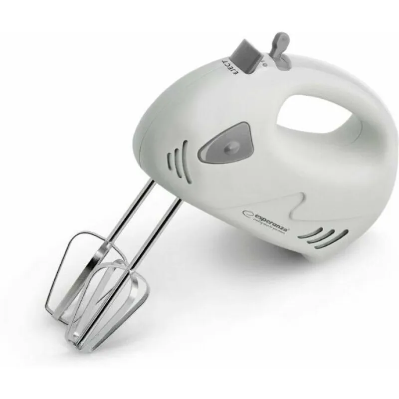 Mixer de mână Esperanza Muffin 150W alb gri