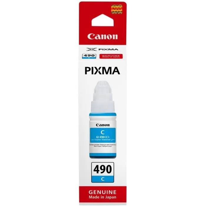 Cartus cerneala cyan original Canon GI-490C 70ml