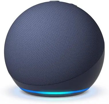 Difuzor inteligent Amazon Echo Dot 5 culoare albastru cu asistent Alexa