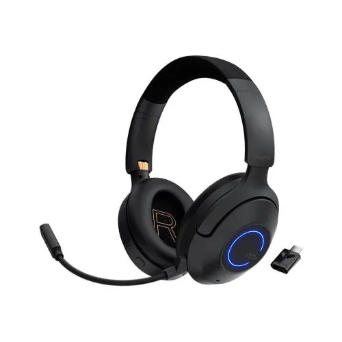 Căști wireless Creative Zen Hybrid Pro Classic cu microfon, design negru