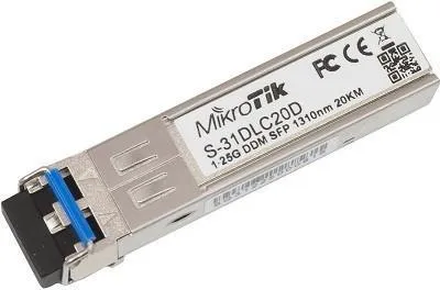 Modul SFP Mikrotik Single Mode LC 20KM