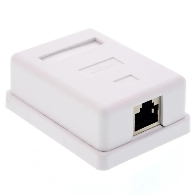 Priză FTP simplă aplicată CAT.5e EMTEX pentru rețea Ethernet