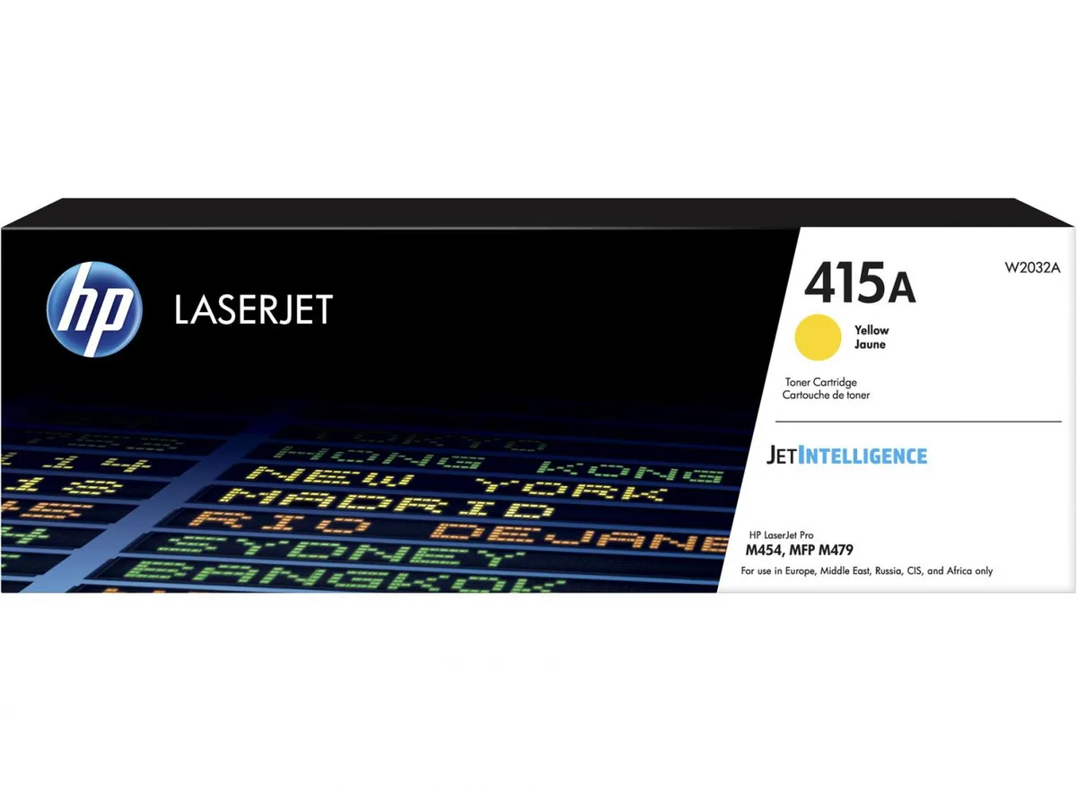 Toner original HP 415A galben W2032A pentru imprimante MFP